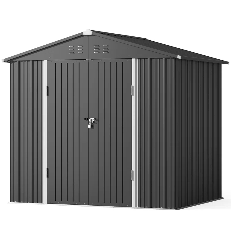 Bealife 8 ft. W x 6 ft. D Outdoor Storage Shed