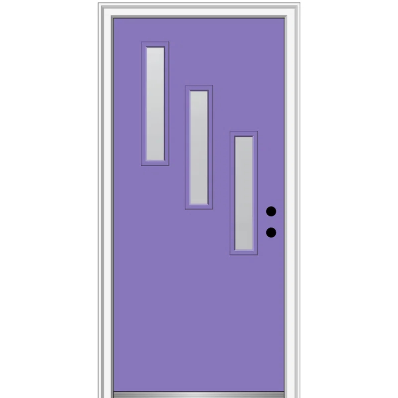 MMI DOOR Spotlight 80'' Fiberglass Front Entry Doors