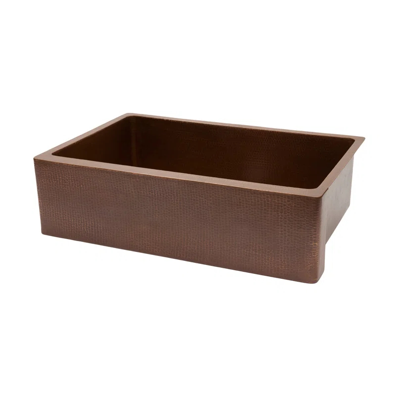Premier Copper Products 33'' L Kitchen Sink KASB33229
