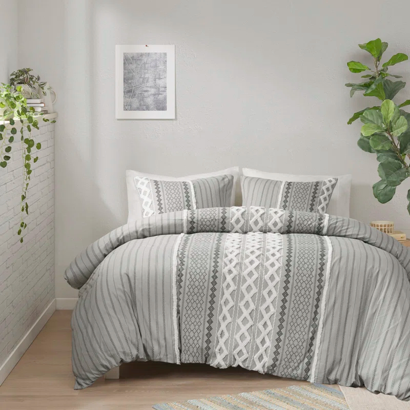 INK+IVY Imani Cotton Printed Comforter Set