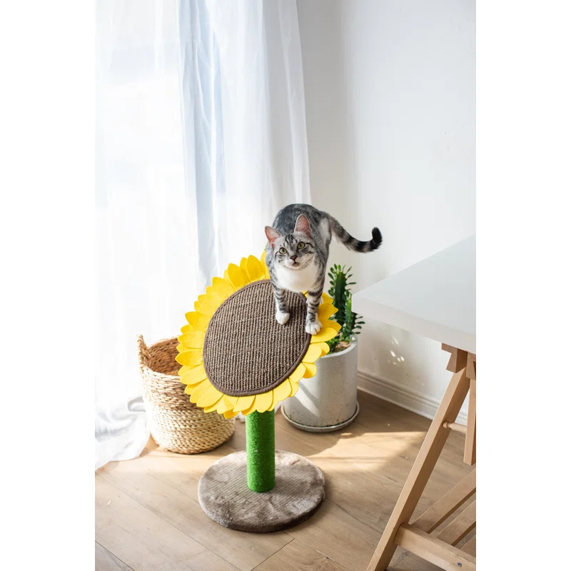 Catry Catry 26" Sunflower Scratching Post