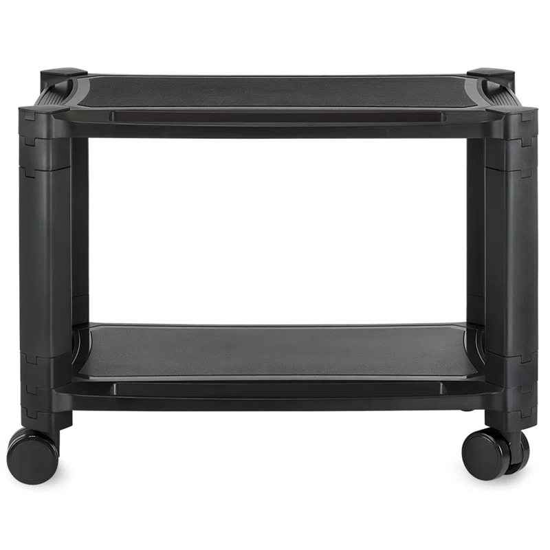 Mount-It! Height Adjustable Under Desk Printer Stand with Wheels, Rolling Printer Cart