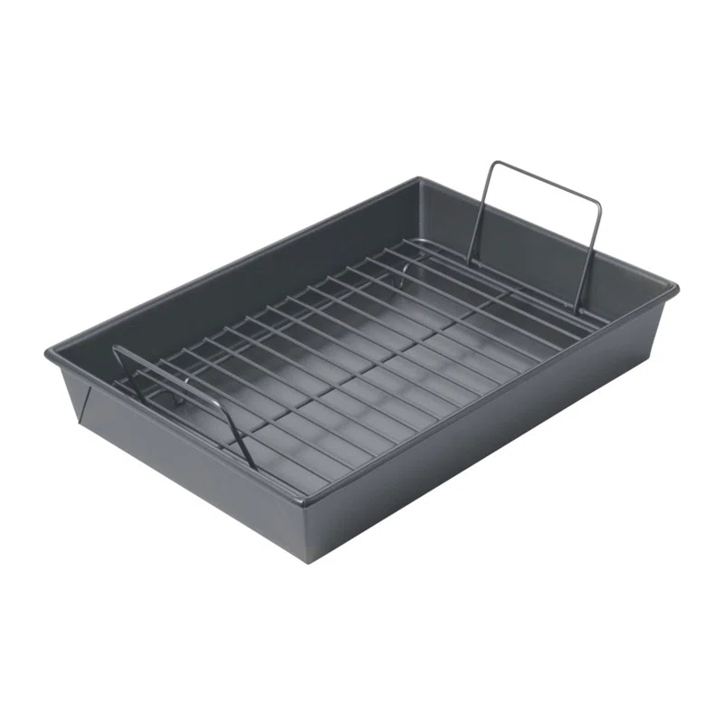 Chicago Metallic Chicago Metallic Professional 13-Inch Non-Stick Roast Pan With Rack