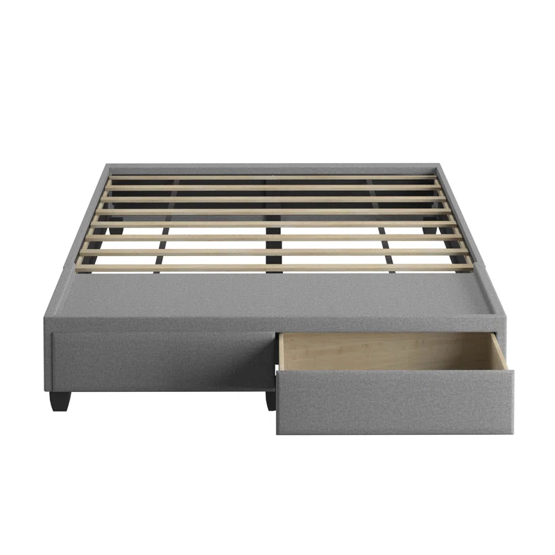 Boyd Sleep Boyd Modena Upholstered Linen Platform Storage Bed