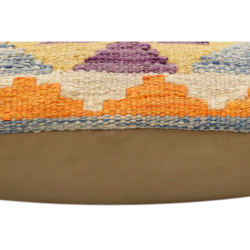 Tribal Kilim Pillow Geometric Throw Pillow