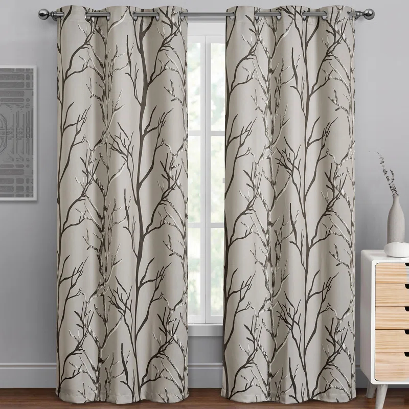 VCNY Kingdom Branch Blackout Curtain Panel