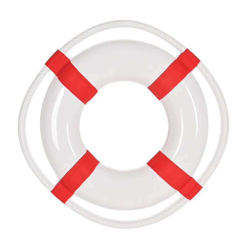 Beistle Plastic Life Preserver - 23" - Pack of 24