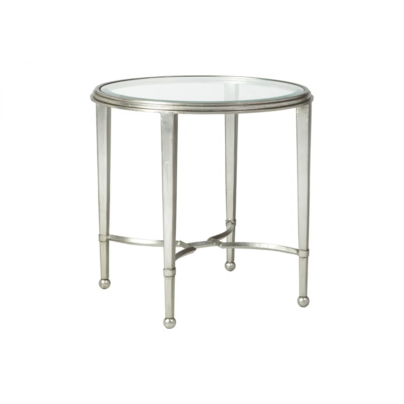 Artistica Home Metal Designs Sangiovese Round End Table