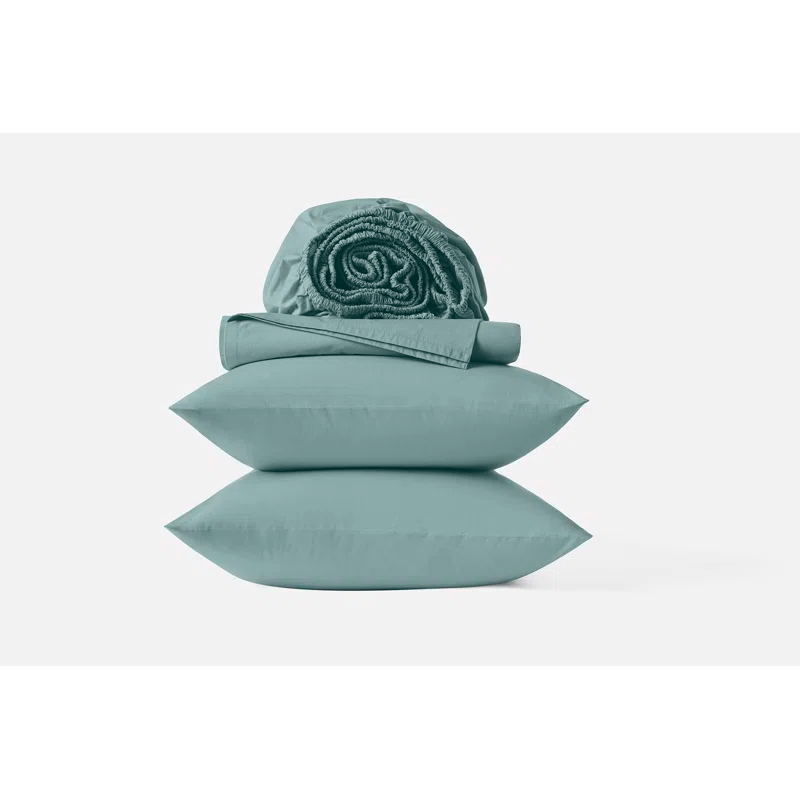Refined Organic Percale Sheet Set