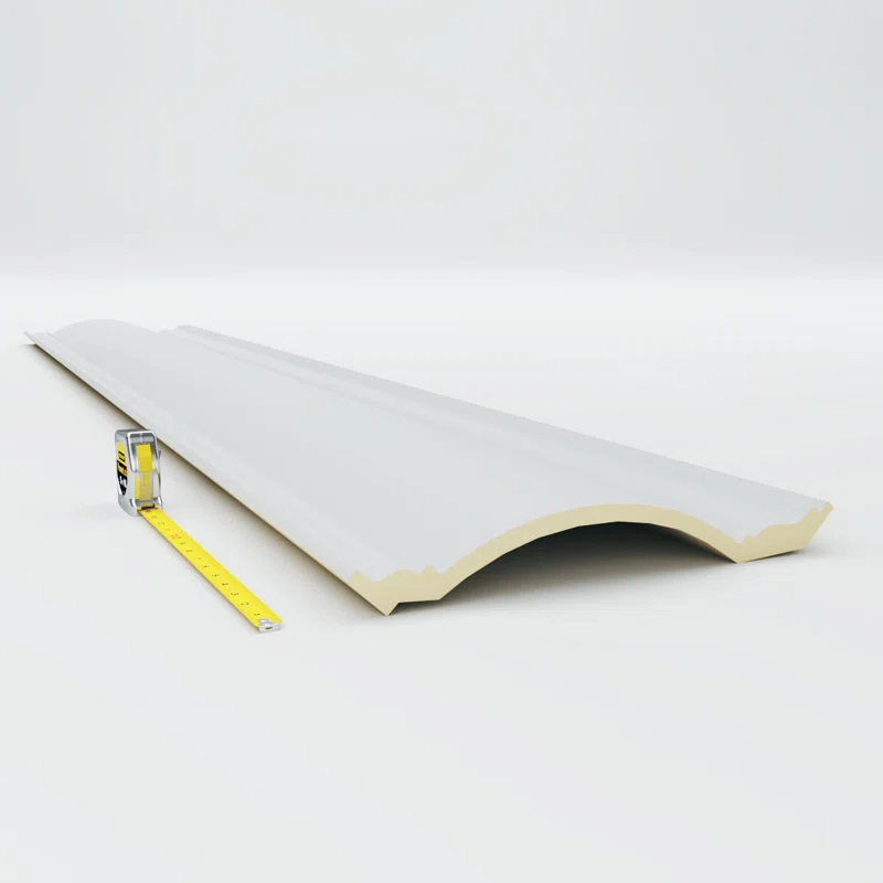 Ekena Millwork 11 7/8"H x 11 7/8"P x 16 5/8"F x 94 1/2"L Claremont Crown Moulding