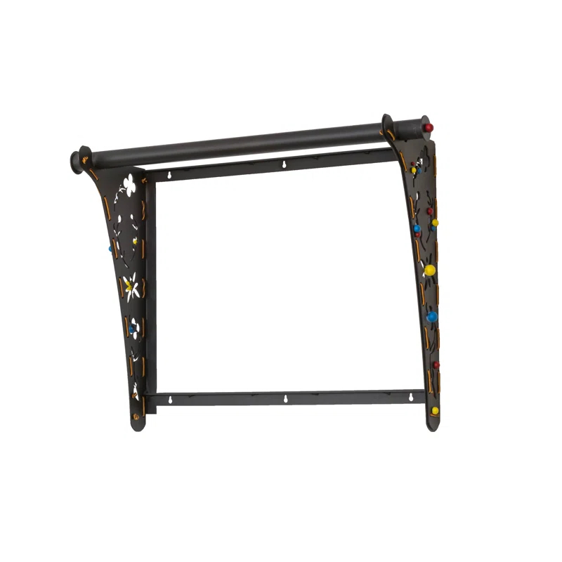 Meyda Lighting Rustic Lodge Metal Bracket Shelf