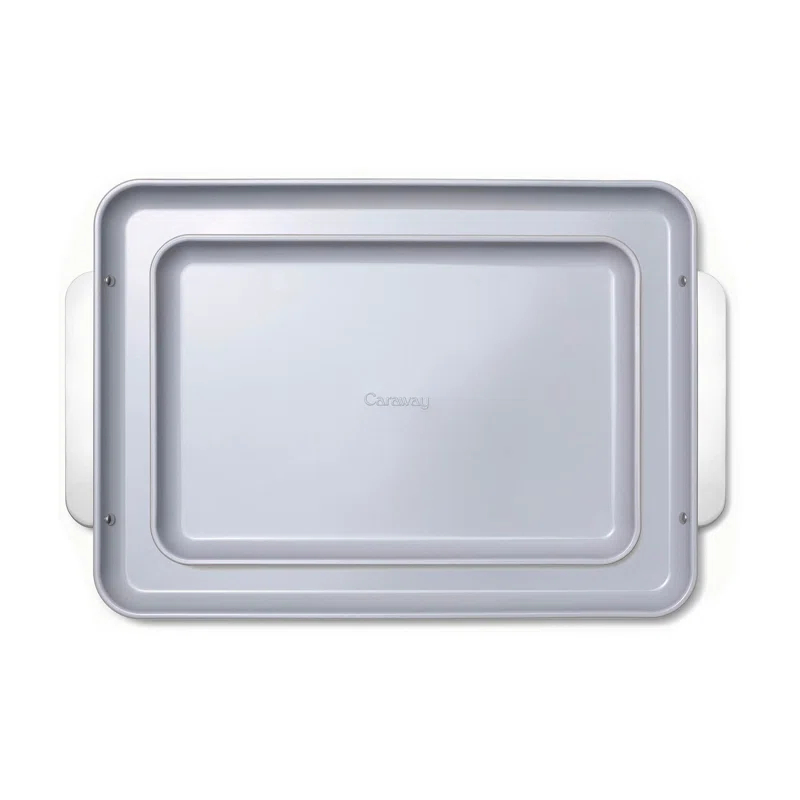 Caraway Home ® Cream Non-Stick Ceramic Baking Sheet Duo
