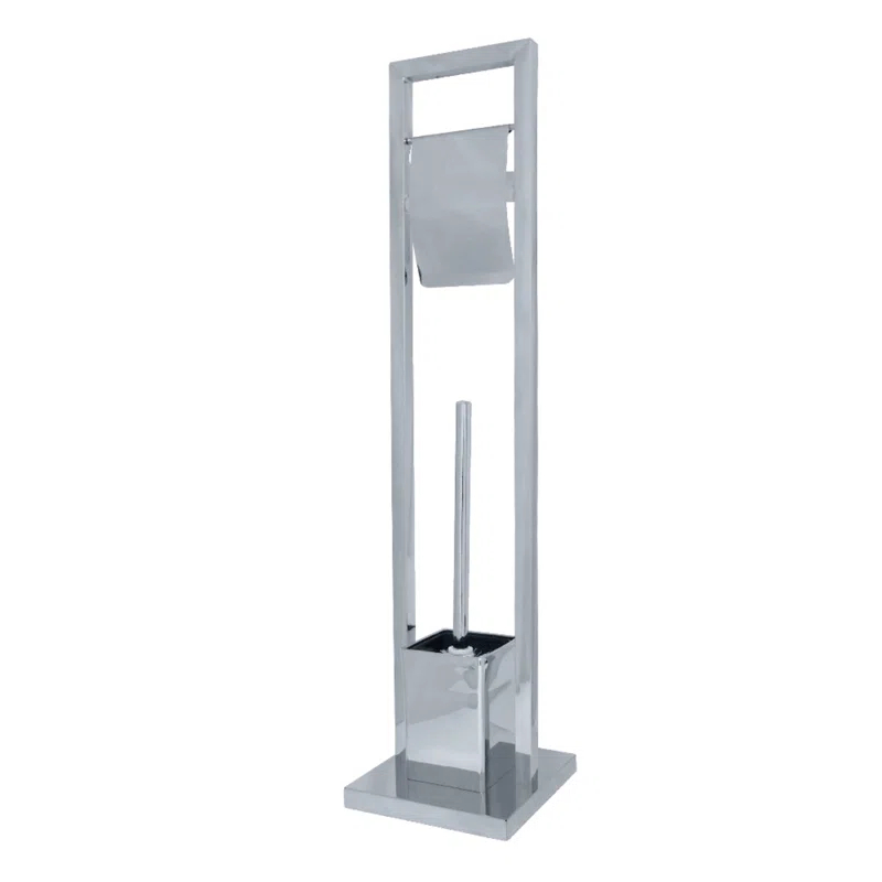 Kingston Brass SCC8341 Kingston Brass Edenscape Freestanding Toilet Paper Holder with Brush and Holder