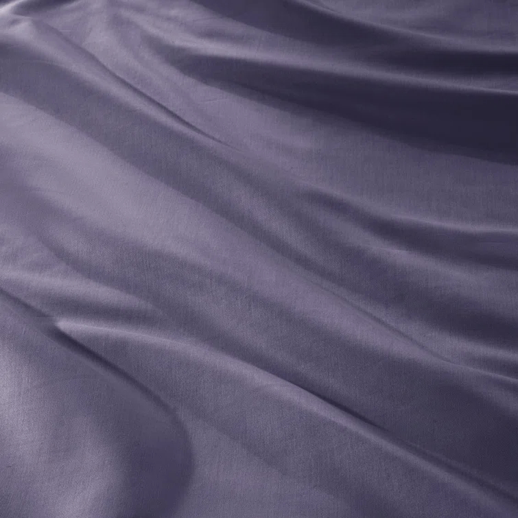 Bare Home Organic Sateen Machine Woven Fitted Sheet