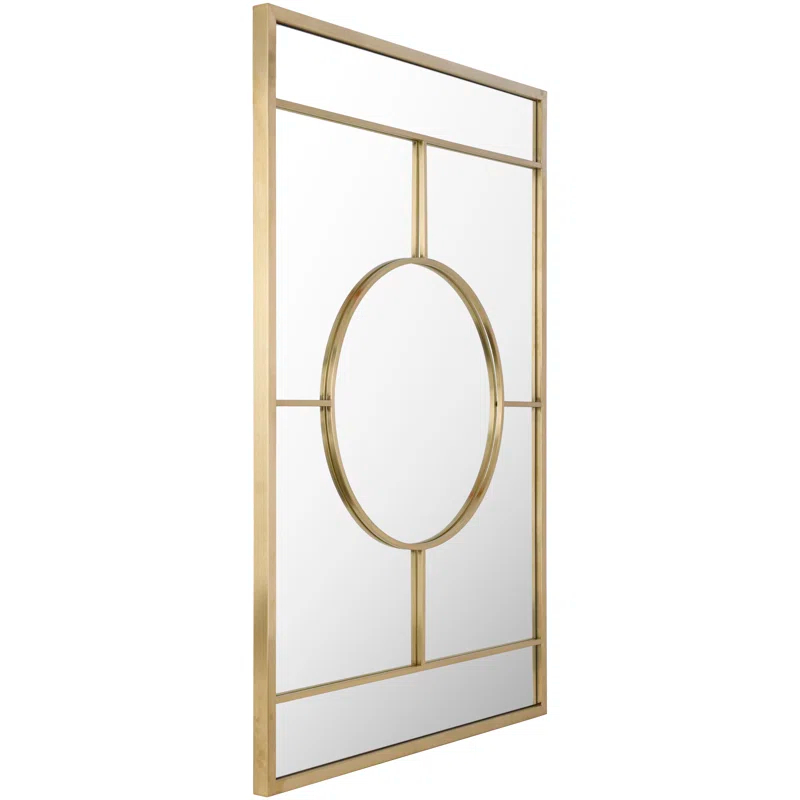 Everly Quinn Metal Flat Wall Mirror