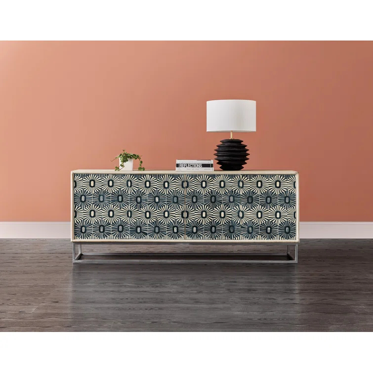 Hooker Furniture Melange 79.5'' Solid Wood Sideboard