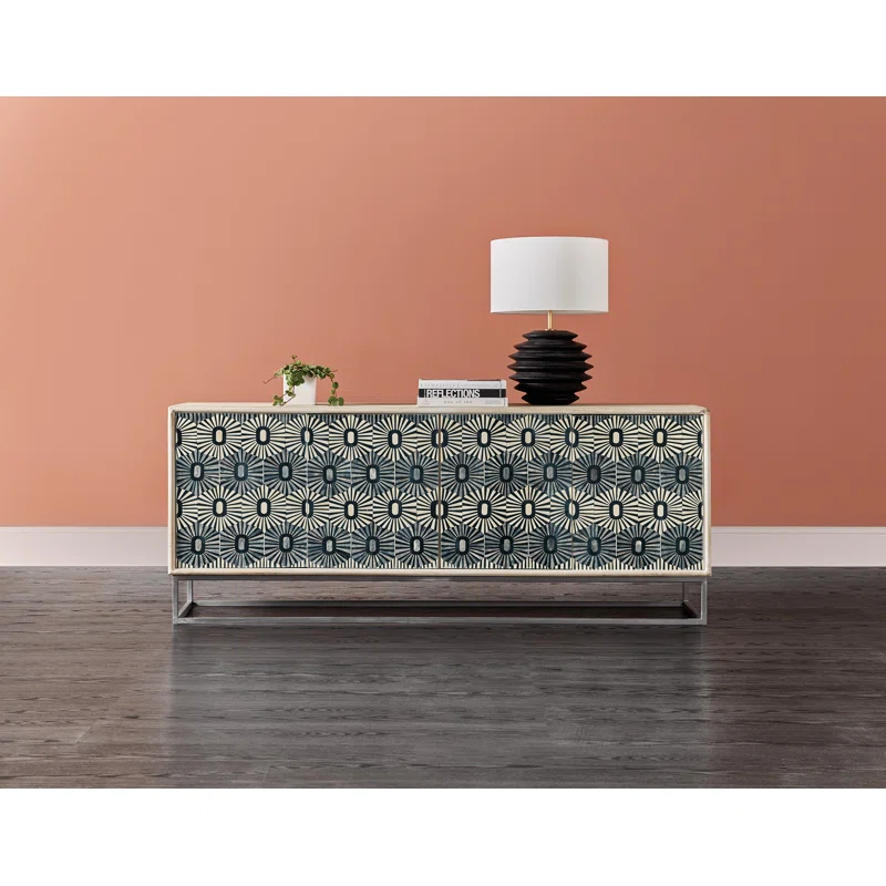 Hooker Furniture Melange 79.5'' Solid Wood Sideboard