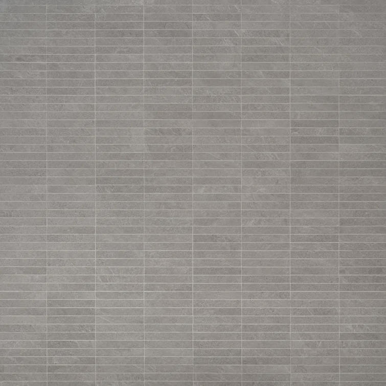 Bond Tile Monolith 11.81 In. X 11.81 In. Stacked Matte Porcelain Mosaic Floor And Wall Tile (5.76 Sq. Ft. / Case)
