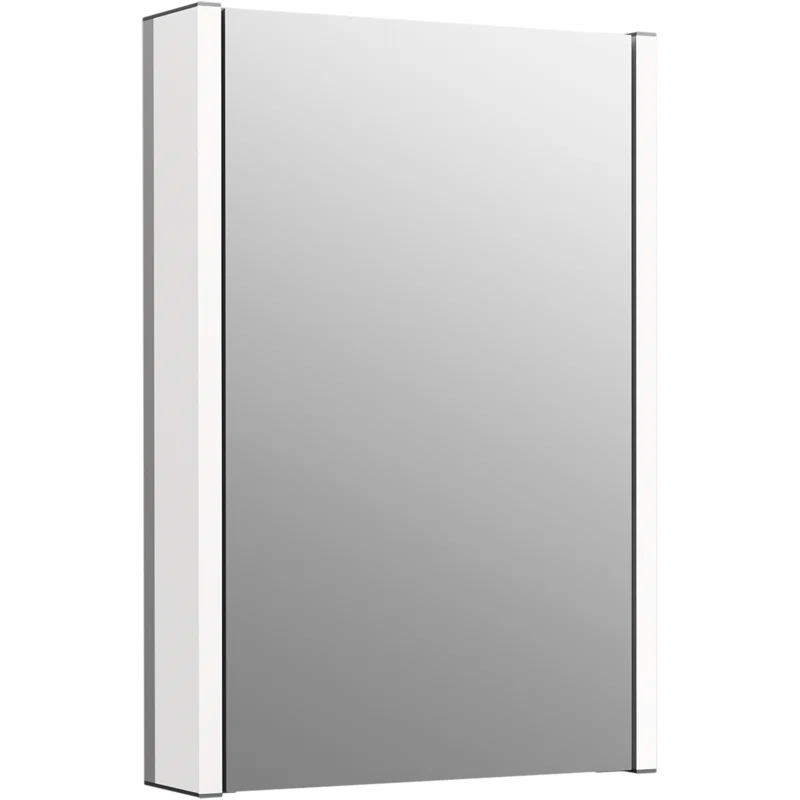 Kohler K-81144-SLE-DA1 Maxstow Surface Mount Frameless Medicine Cabinet with LED Lighting