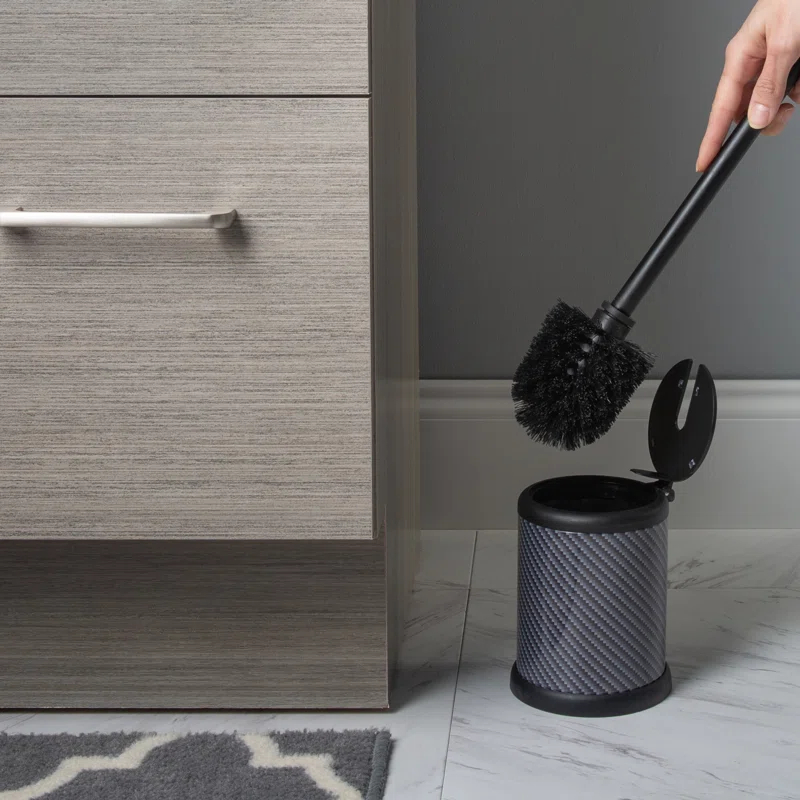 Bath Bliss Bath Bliss Metal Toilet Brush And Holder