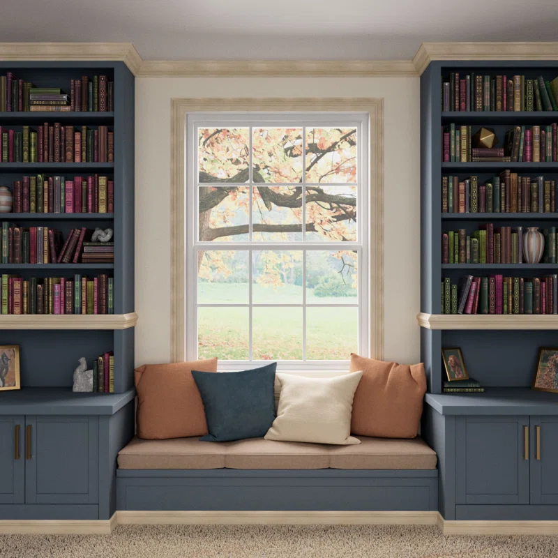 Ekena Millwork WM48 3 3/8"H x 2 5/8"P x 4 1/4"F x 96"L Americraft Solid Hardwood Stain Grade Crown Moulding