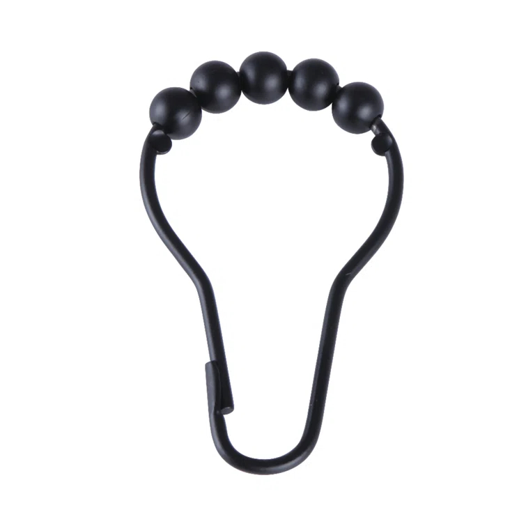 Kingston Brass Kingston Brass Edenscape Roller Ball Shower Curtain Rings (Set of 12)