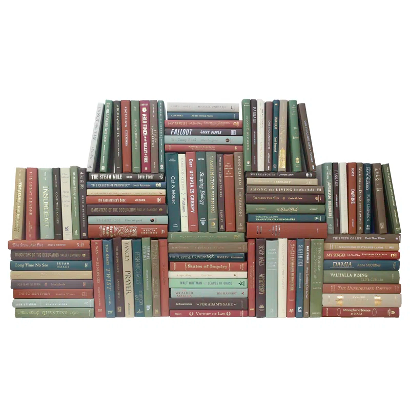 Booth & Williams Modern Cabin Book Wall