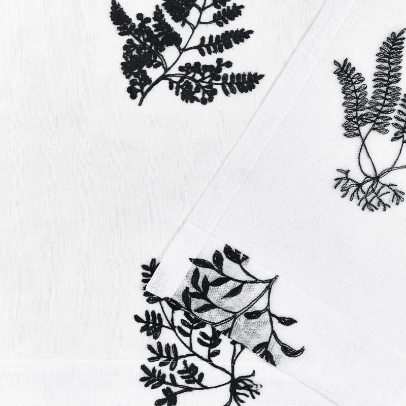 Nicole Miller New York Mabel Sheer Rod Pocket Curtain Panels Pair & Reviews | Wayfair