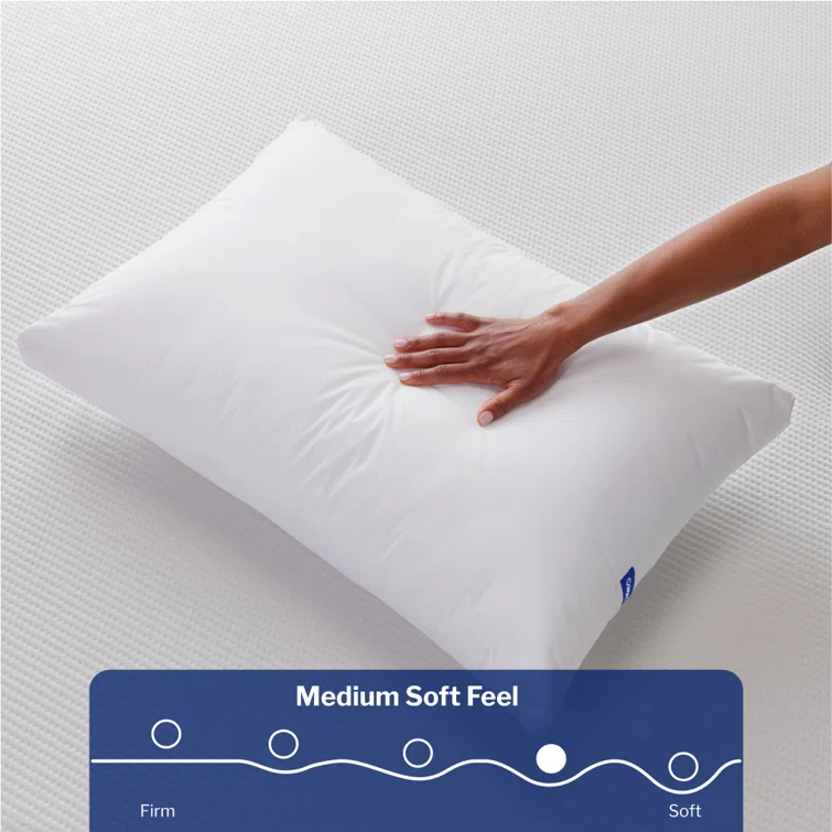 Casper Sleep Essential Pillow, Standard, Two Pack (Set of 2)