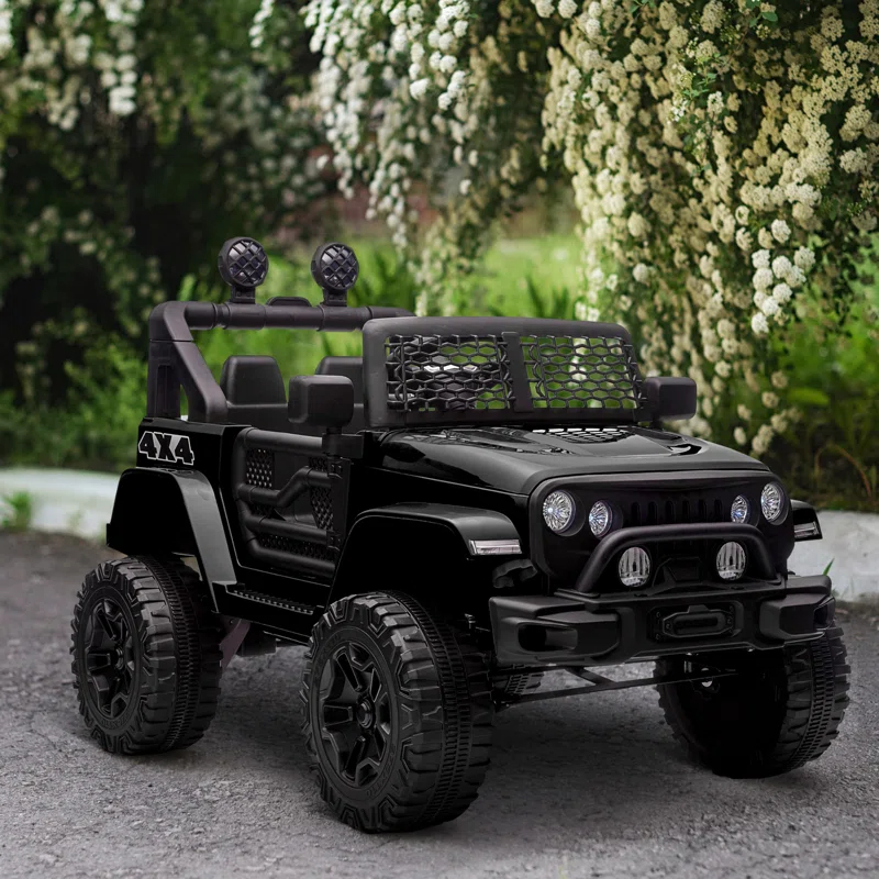 Aosom Aosom 12 Volt 1 Seater All-Terrain Vehicles Battery Powered Ride On with Remote Control