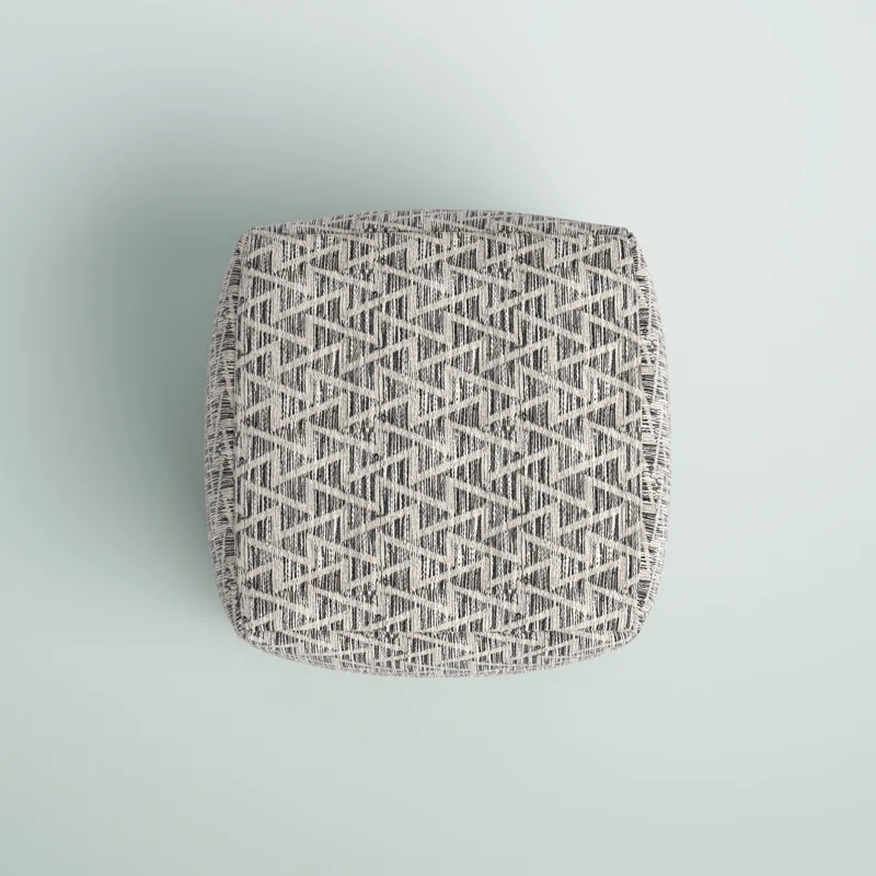Union Rustic Jibria Upholstered Pouf