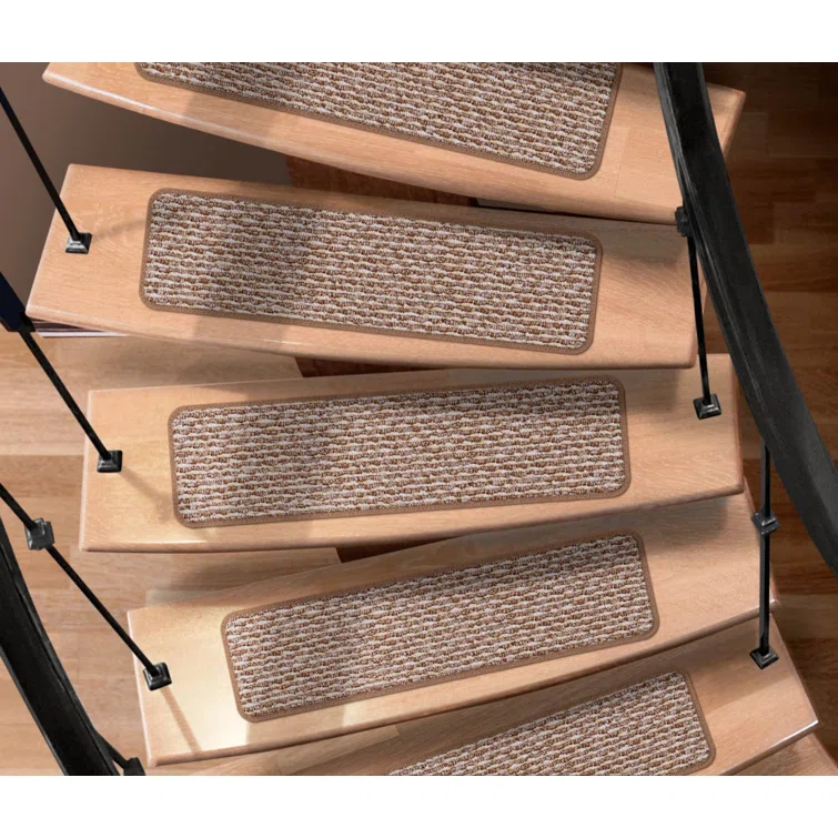 House Home & More Attachable Stair Tread Size Non-Slip Stair Tread