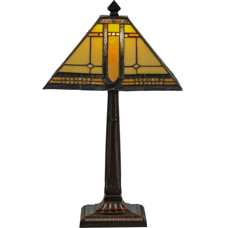 Meyda Lighting Sierra Prairie Mission Metal Table Lamp