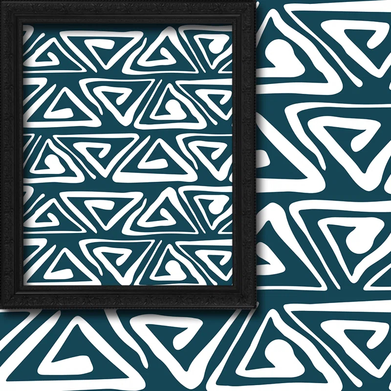 Boho Design Kitchen Valance (50X14) And 2 Tiers Cafe Curtains