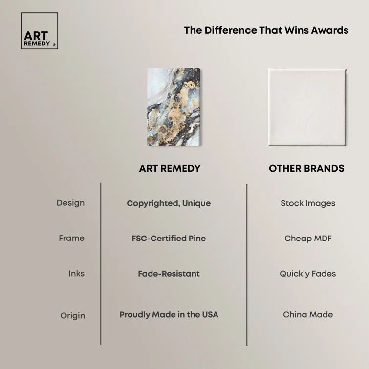 Art Remedy Creative Gold Boho Neutral Abstract Wall Art by Art Remedy