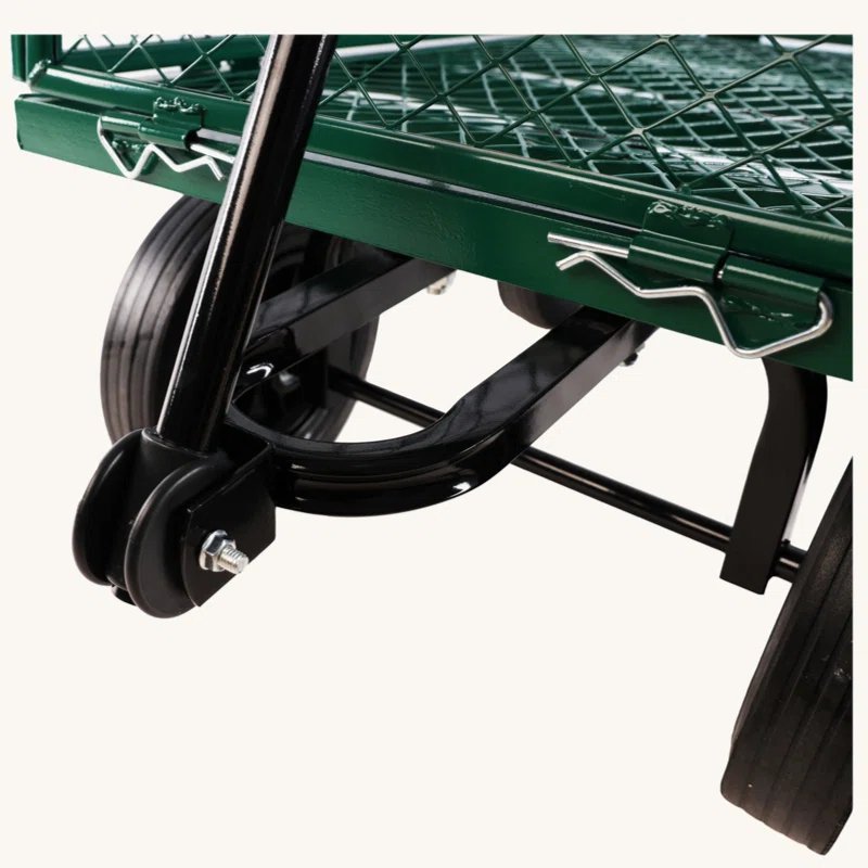 Tech Cube (Solid Wheels Wagon Cart) Solid Wheels Tools Cart Wagon Cart Garden Cart Trucks  Make It Easier To Transport Firewood