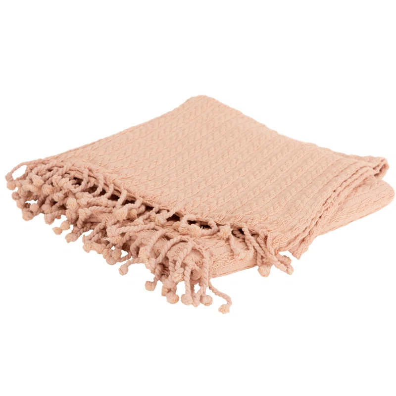 Rizzy Home Hand Woven Throw Blanket