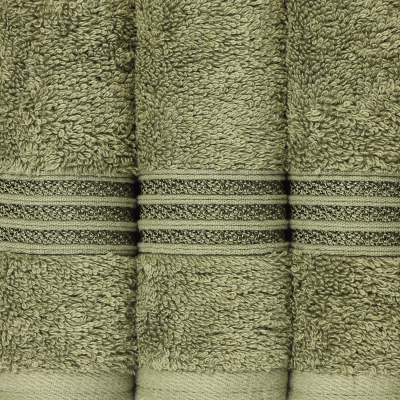 Superior Heritage Certified Egyptian Cotton Plush Absorbent Luxury Bath Towel (Set of 2)