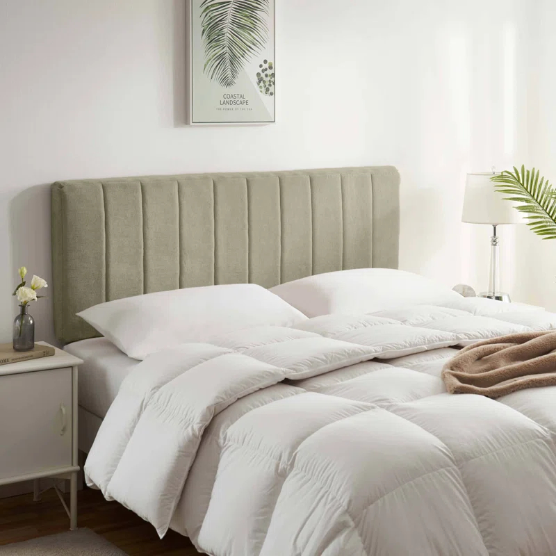Nestl Chastelyne Upholstered Easy Assemble Wall Mounted Headboard