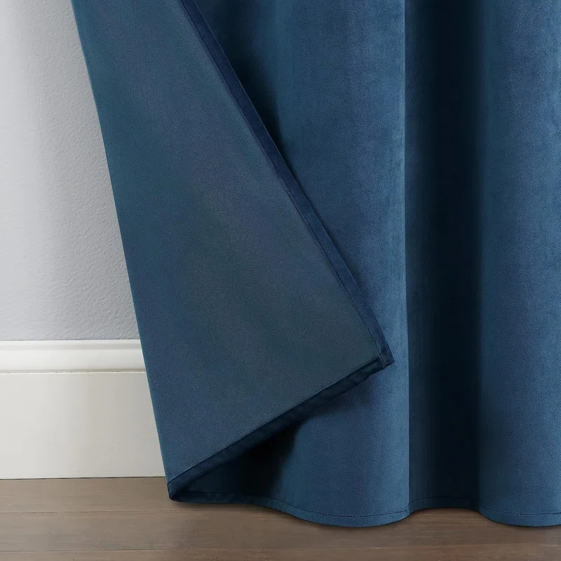 Polyester Room Darkening Curtain Pair