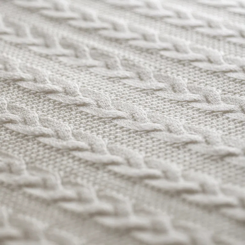 Allied Home Cable Knit Throw Blanket