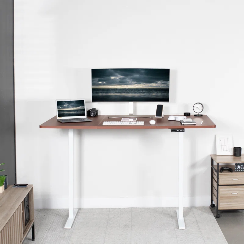 Vivo VIVO Single Motor Electric Desk with Push Button Memory Controller