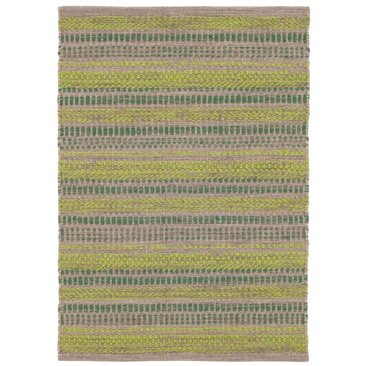 Dash and Albert Rugs Sooner Than Later Green Handwoven Indoor/Outdoor Rug