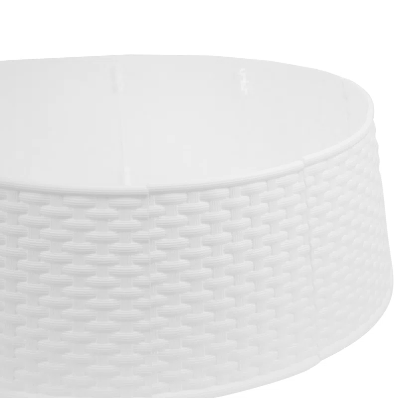 Northlight Seasonal Rattan Pattern Christmas Tree Collar