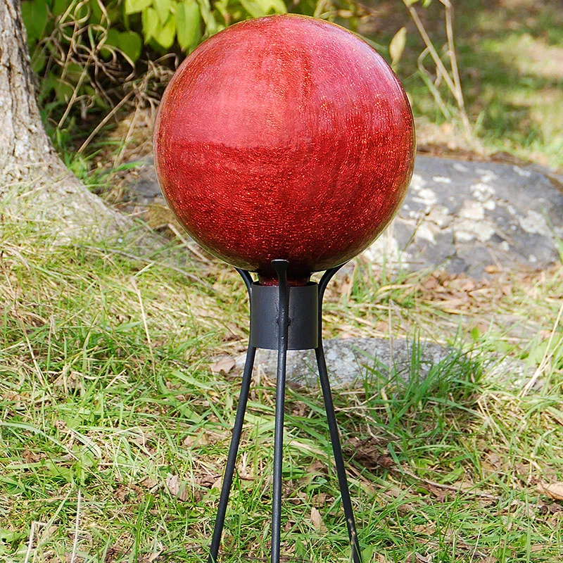 Madore Glass Abstract Gazing Ball