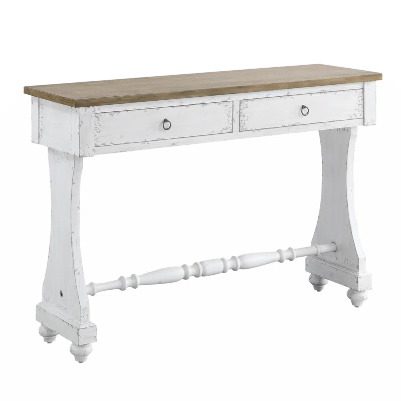 One Allium Way® Carminda console table, entryway table, foyer table with 2 drawers