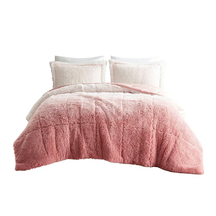 Intelligent Design Brielle Malea Shaggy Faux Fur Comforter Mini Set