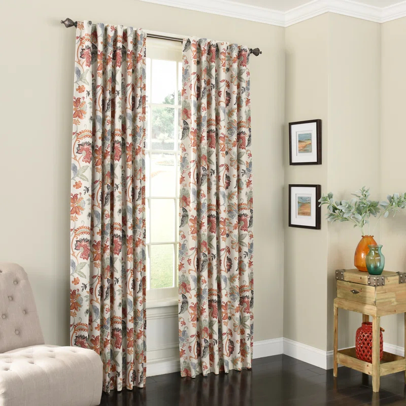Eclipse Nina Polyester Blackout Curtain Single Panel
