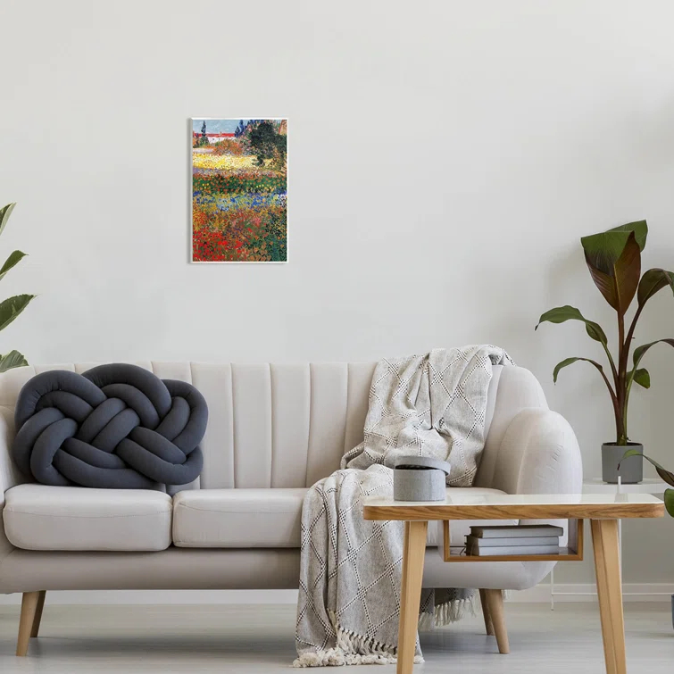 Stupell Industries " Flower Garden Van Gogh Vivid Painting " by One1000paintings Painting Print
