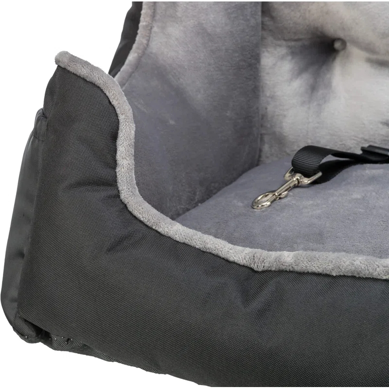 TRIXIE TRIXIE Convertible Deluxe Dog Car Seat for Small Dogs, Dog Booster Seat, Travel Pet Bed